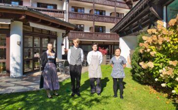 Azubis Hotel Zugspitze 2022