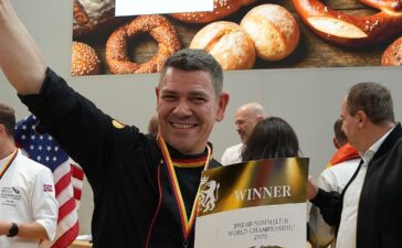 Michael Kress ist der erste Weltmeister der Brot-Sommeliers. Bildquelle: Zentralverband des Deutschen Bäckerhandwerks e.V.